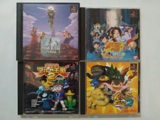 Playstation 1 Set Arc The Lad Shaman King Monster Farm 2 Aruze Kingdom 2 NTSC-J