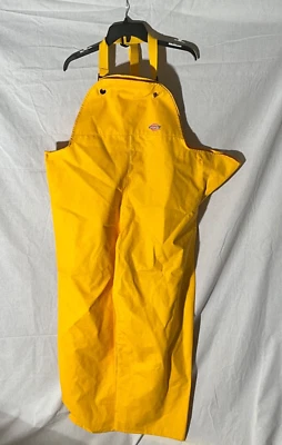 DICKIES MONO BABERO GRANDE AMARILLO IMPERMEABLE HOLGADO Foto 1 de 4