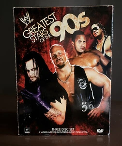 WWE: Greatest Stars of the '90s - DVD (2009) Hart Michaels Rock Sting Austin - Picture 1 of 6