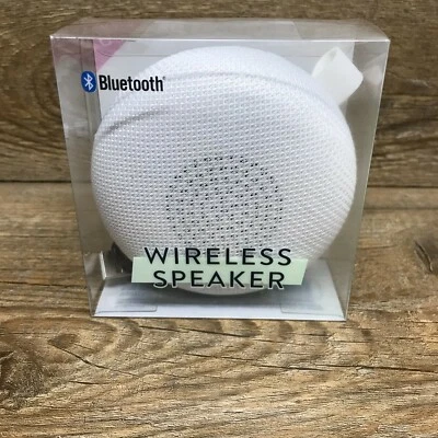 Vivitar White Circular Wireless Bluetooth Speaker Condition Is New - Image 1 of 4