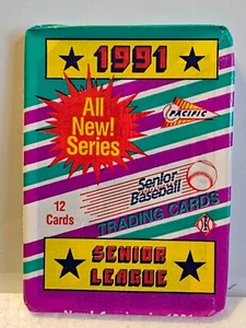 1991 Pacific Senior League Baseball Sealed Pack NEW!! - Picture 1 of 2