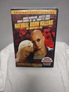 MINT Natural Born Killers 2 Disc Set (DVD& 48 Page Booklet, 1994)Factory Sealed - Foto 1 di 9