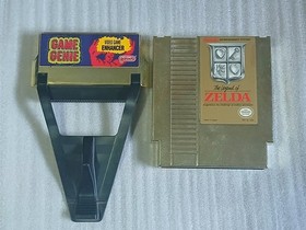The Legend of Zelda Nintendo NES 1987 + Game Genie Galoob Authentic Carts See
