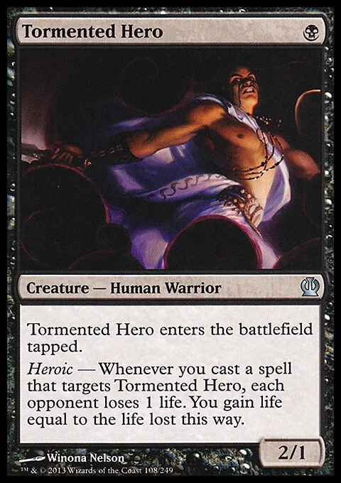 LP Tormented Hero (108) Theros MTG - Image 1 of 1
