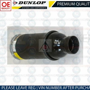 Genuine Dunlop Front Air Suspension Bag Spring DAS10004 - Picture 1 of 1