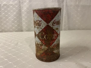 1960s Coca Cola Steel Can Diamond Design - Picture 1 of 6