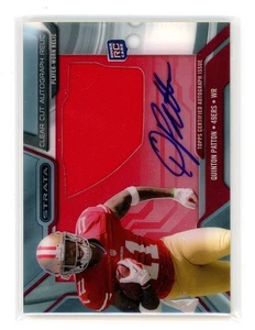 2013 Topps Strata Clear Cut Auto Rookie Relics Quinton Patton #CCAR-QP Auto RC - Picture 1 of 2