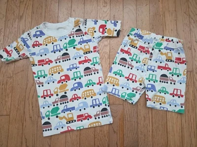 Пижамы Hanna Andersson короткий набор для сна John для мальчиков 120 6-7 несколько часов пик - Изображение 1 из 4