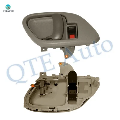 Par de 2 manijas de puerta interiores delanteras izquierda-derecha para Chevrolet K1500 1997-1999 Foto 1 de 3