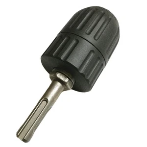 User Friendly 12 20 UNF Keyless Chuck Adapter for SDS Plus Shank Drill - Picture 1 of 12