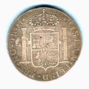 Guatemala. 1806-NG M 4 Reales.. Charles 1111.. Fine - Picture 1 of 2