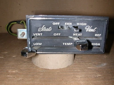 FURY/POLARA/MONACO 1971-73 - CONJUNTO DE CONTROL DE CALEFACCIÓN - CON VENTILACIÓN DE NIVEL SUPERIOR Foto 1 de 4