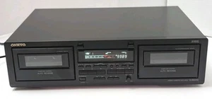 ONKYO TA-RW255 Estéreo Cassette Tape Deck Doble Auto Reverso - Imagen 1 de 8