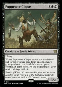 x1 Puppeteer Clique R MTG Commander: Wilds of Eldraine M/NM, English - Picture 1 of 1