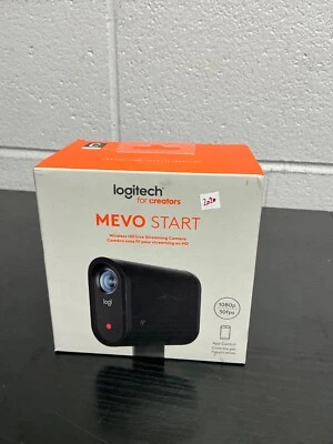 Logitech - Mevo Start Live Streaming HD Action Camera - Black - Image 1 of 4