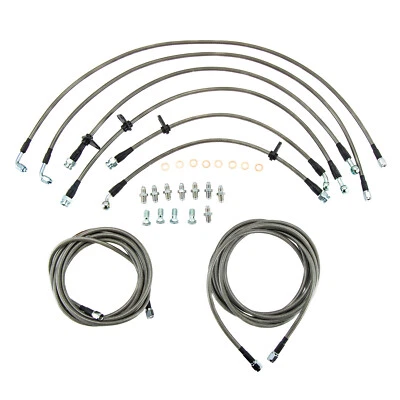 Replacement Front & Rear Brake Line Kit suits 1994-2001 1998 Acura Integra RS LS - Image 1 of 4