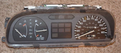 1990 1991 HONDA CIVIC DX 4 INSTRUMENT CLUSTER SPEEDOMETER GAUGES AUTHENTIC - Изображение 1 из 4