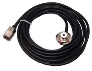 MC-ECH 5m cable kit SO239 to PL259 for mobile antenna aerial mount - Picture 1 of 4