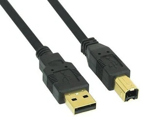 5m USB 2.0 Kabel A-B HQ vergoldet                 #n495 - Bild 1 von 1