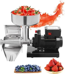 Food Milling Press Machine Stainless Steel Tomato Sauce Maker Strainer Machine - Picture 1 of 12