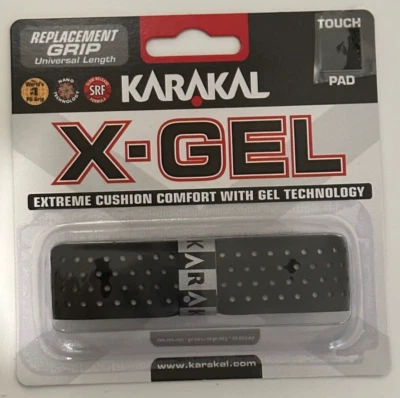 Karakal X-Gel PU Replacement Grip - Squash Racquetball Tennis Badminton - image 1 of 4