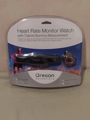 Oregon Scientific SE102  Heart Rate Monitor Wrist Watch Brand New, Seal Package - Image 1 of 3