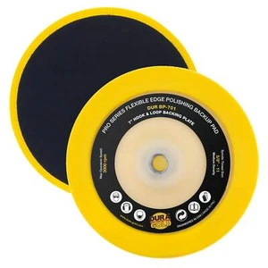 Dura-Gold 7" Flexible Edge Polishing Buffing Hook & Loop Polisher Backing Pad - Picture 1 of 5
