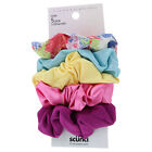 Scunci A Tie Dye & Brights Hair Crunchies, couleurs assorties, 5 pièces