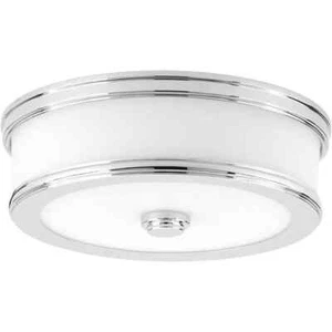 Progress Lighting Bezel LED 17-Watt Polished Chrome Integrated LED Flush Mount - Picture 1 of 7