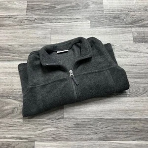 COLUMBIA SPORTSWEAR Full Zip Up Mock Neck Black Fleece Jacket Boy's Size 4T - Picture 1 of 10