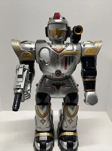 Feng Yuan Space WEISER SILBER BERSERKER 18" SUPER ROBOTER ~ Getestet funktioniert ~ Keine Fernbedienung - Bild 1 von 11