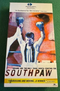 Southpaw Boxing Documentary Francis Barrett VHS + FREE DVD - Picture 1 of 2