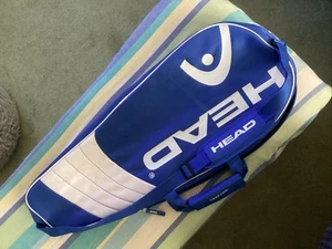 HEAD TENNIS RACQUET  PADDED CASE, Zipper CompartmentShoulder Strap & Hand Straps - Picture 1 of 16