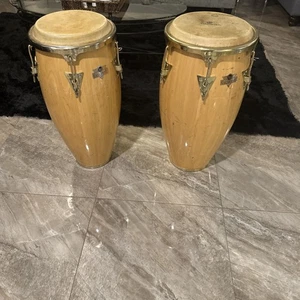 2-LP Caliente Congas Tall Single Headed Drums - Picture 1 of 19