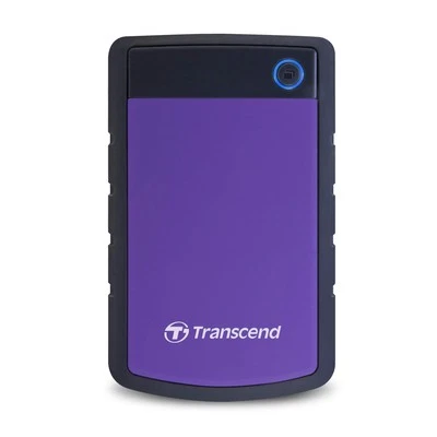 Transcend StoreJet 25H3P 1TB USB 3.0 Portable External Hard Drive Purple - Image 1 of 4