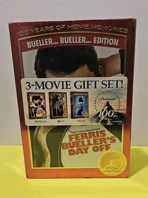 Ferris Bueller Flashdance Footloose 3 1980s Movie DVD Gift Set Paramount - Image 1 of 4