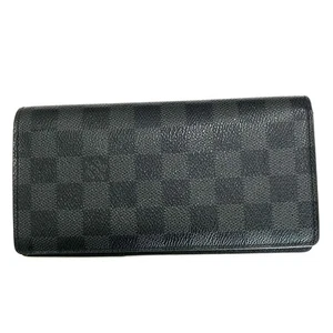 item LOUIS VUITTON Damier Graphite Portefeuille Brazza long wallet From Japan - Picture 1 of 10