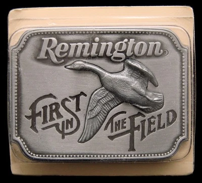 LF08101 *NOS* VINTAGE 1980 *REMINGTON* FIVELA DE GANSO CANADÁ NÃO USADA com CARTÃO PROMOCIONAL - Imagem 1 de 3