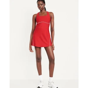 NWT Old Navy PowerSoft Athletic Razorback Pull On Tennis Mini Dress Sz XL Petite - Picture 1 of 8