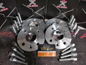 4 wheel spacers Citroen C2 C3 Peugeot 207 206 307 20 mm bolts complete kit - Picture 1 of 2