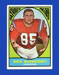 1967 Topps Set-Break # 13 Nick Buoniconti EX-EXMINT *GMCARDS* - Picture 1 of 2