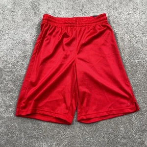 DSG Youth Boy's Mesh 8" Training Athletic Shorts Pocketless Size XL Red DAB20116 - Picture 1 of 9