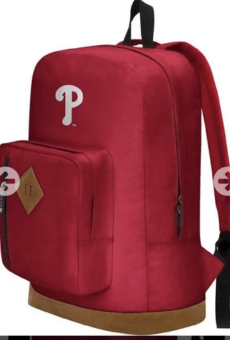 MLB Philadelphia Phillies "Playbook" Backpack, 18" x 5" x 13" Cover