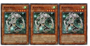Yugioh - 3X Calavera Alienígena - Común - 1ª Edición - POTD-EN025 - Casi Como Nueva - Imagen 1 de 1