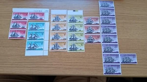 New Zealand 1975 Set Historic Sailing Ships Blocks Some Margins MNH Combine Post - Picture 1 of 1