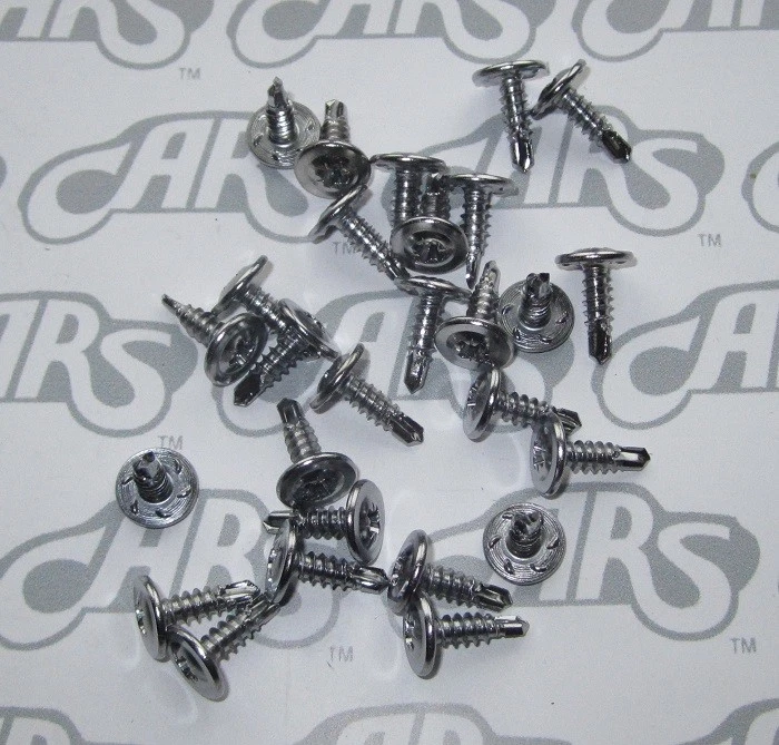 Buick Riviera 1963 1964 1965 tornillos de moldura de apertura de rueda | Juego completo de 22 Foto 1 de 1