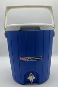 Vintage COLEMAN Poly-Lite Roundabout 3 Gallon Model 5520 Dispenser Cooler Jug - Picture 1 of 10
