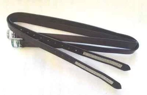 Crystal Bling Stirrups Leathers Choice of Sizes , BLACK/BROWN,FAST DELIVERY! - Picture 1 of 4