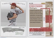 2014 Panini Classics Timeless Tributes Silver /149 Stephen Strasburg #125