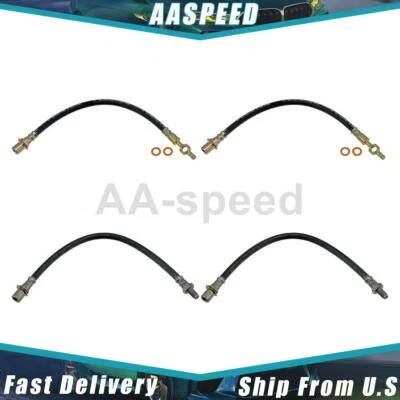 Para Lexus LS400 1990 1991 1992 Freno delantero trasero Manguera hidráulica Freno Línea Dorman Foto 1 de 4